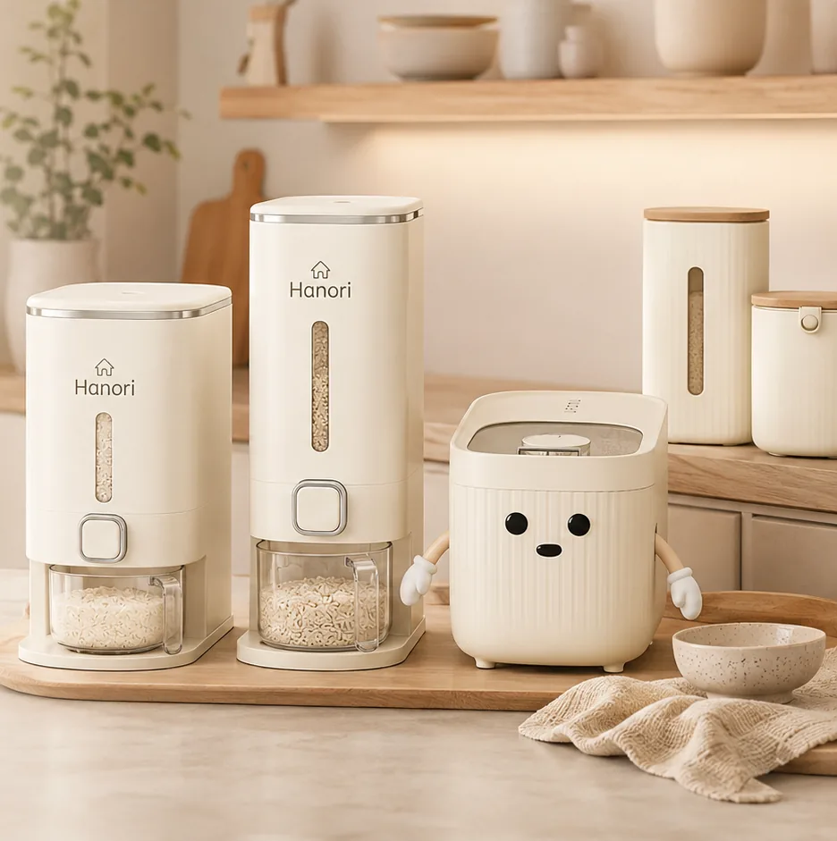Sản phẩm Hanori trong không gian bếp ấm áp