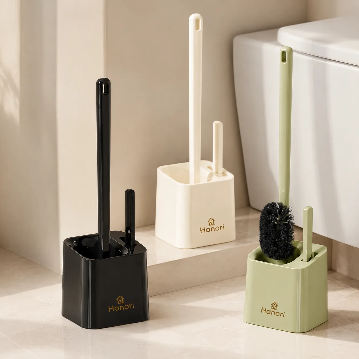 Hộp đựng cọ toilet Hanori